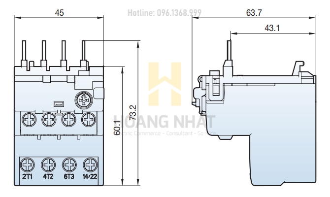 Rơ Le Nhiệt MT-12 (12-18A) LS