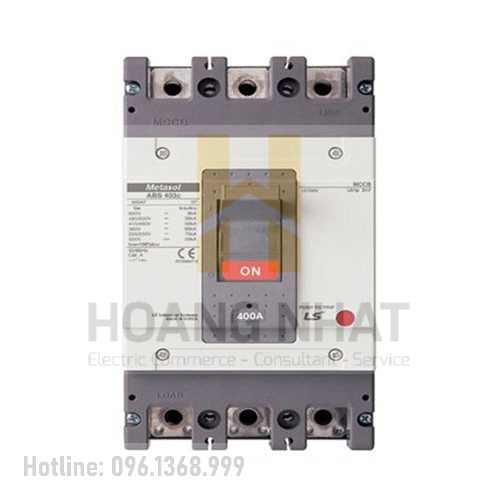 Aptomat MCCB ABS403c 3P 350A 65kA LS