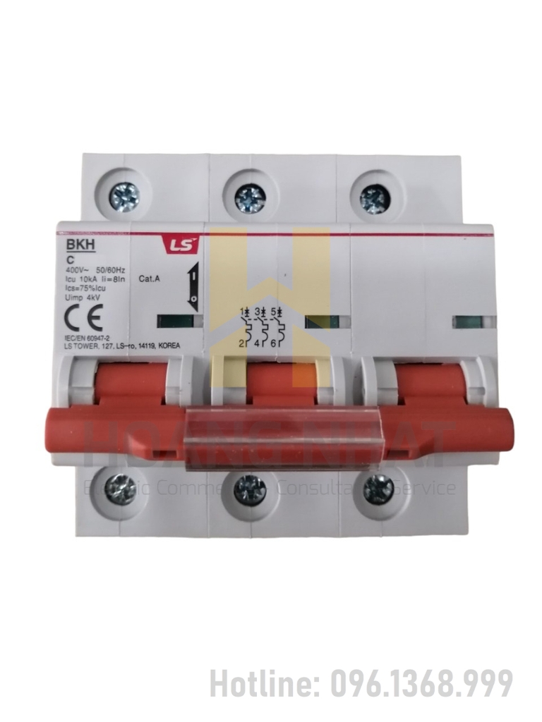 Aptomat MCB BKH 3P 125A 10kA LS