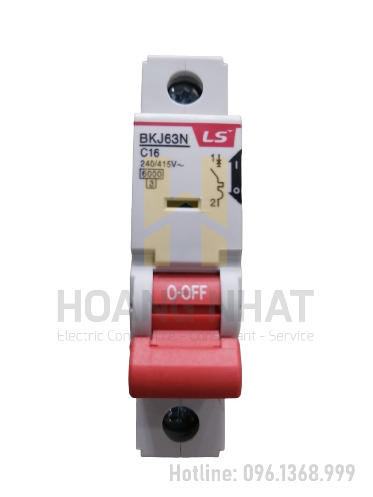 Aptomat MCB BKJ63N 1P 25A 6kA LS