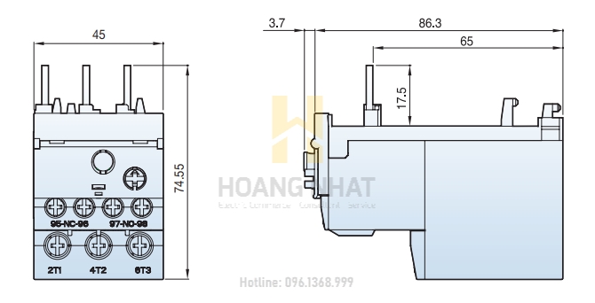 Rơ le nhiệt MT-32 (22-32A) LS