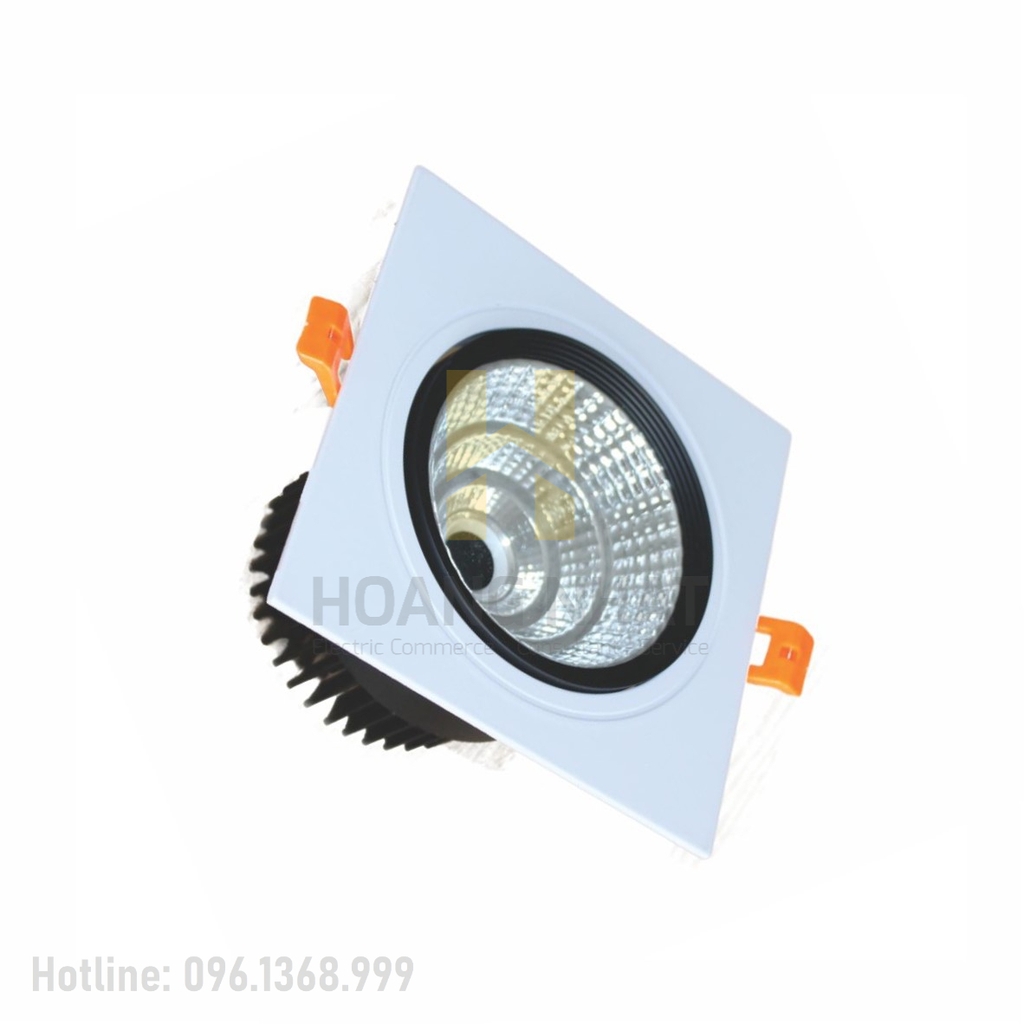 Đèn LED dowlight vuông chiếu điểm âm trần 18W DFC1181 Duhal