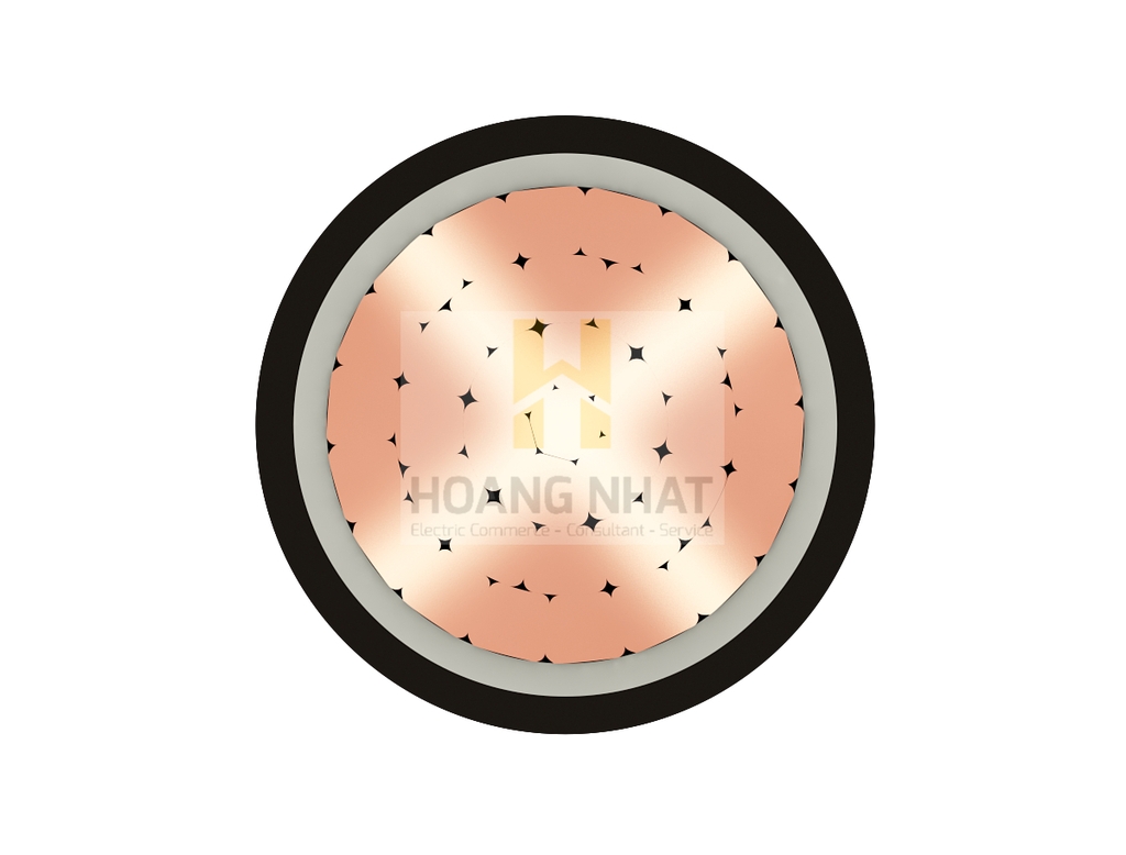 Cáp đồng 1 lõi bọc cách điện Cu/XLPE/PVC 1x800 (0.6/1kV)