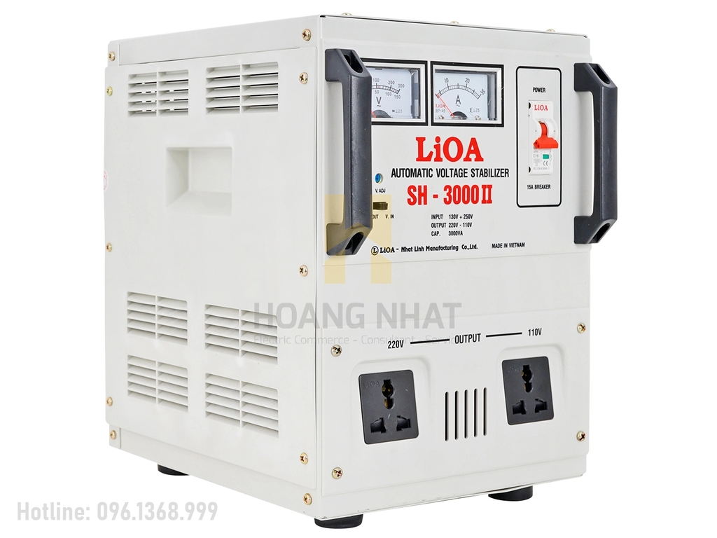 Ổn áp 1P SH-3000II 3kVA Lioa