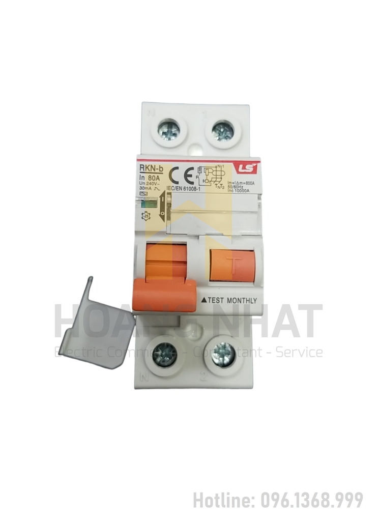 Aptomat RCCB RKN-b 1P+N 100A 10kA LS