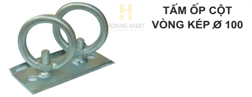 Mã ốp cột vòng đôi D100 Đức Phát