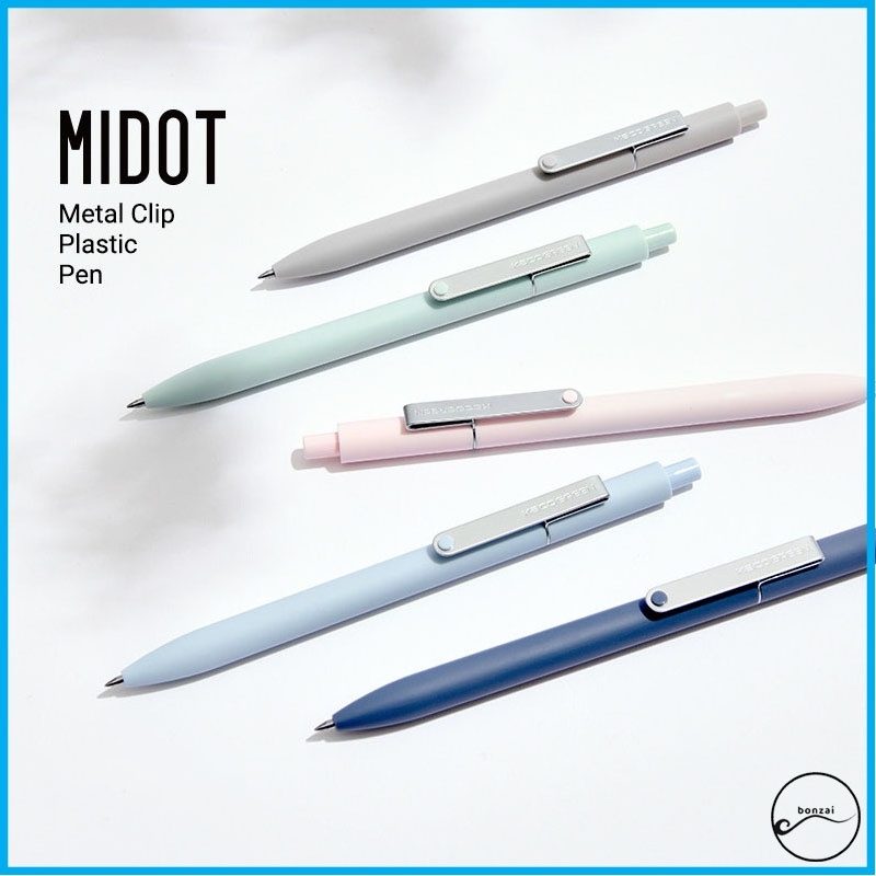 Bút gel Kaco Midot cao cấp màu pastel ngòi 0,5mm.