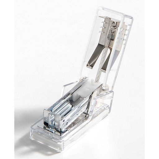 Dập ghim mini 12 trang Nusign - Kèm 1 hộp ghim Nusign loại 24/6 - NS083F