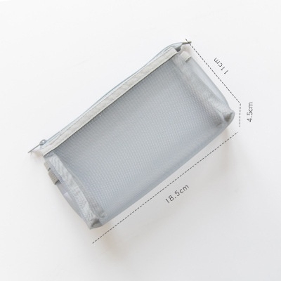 Túi đựng bút Muji dạng lưới tiện dụng (Japan)