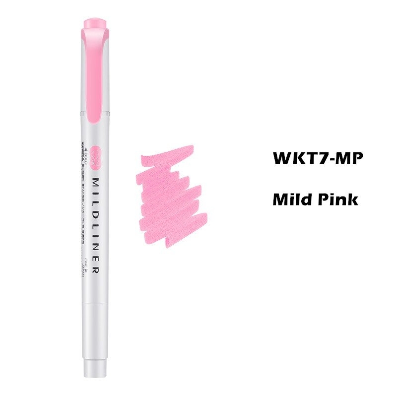 Bút đánh dấu 2 đầu ZEBRA Mildliner Nhật Bản ( cây lẻ)
