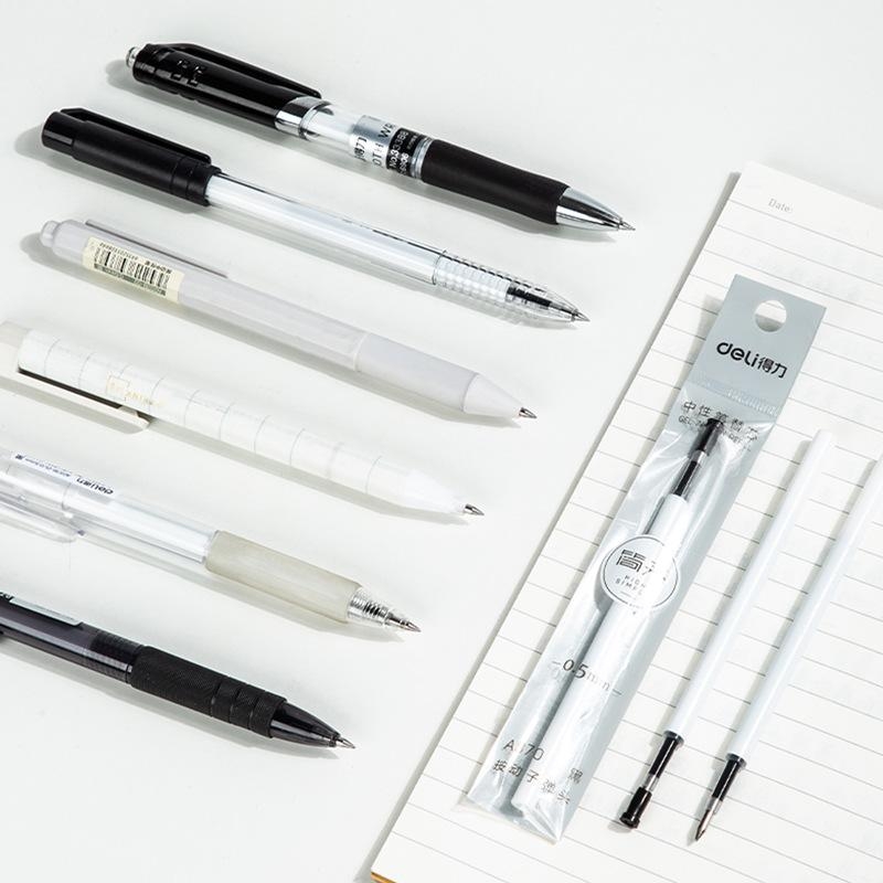 Bộ bút Deli Nguyên Hộp các loai A057B, Deli S60, Deli S101, A575.