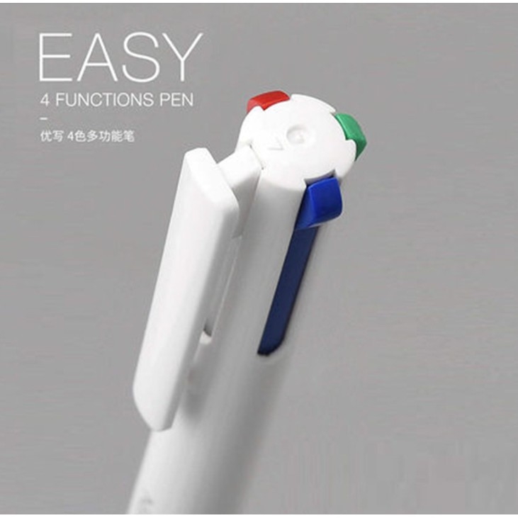 Bút gel KACO PURE 4 trong 1 Easy ngòi 0,5mm