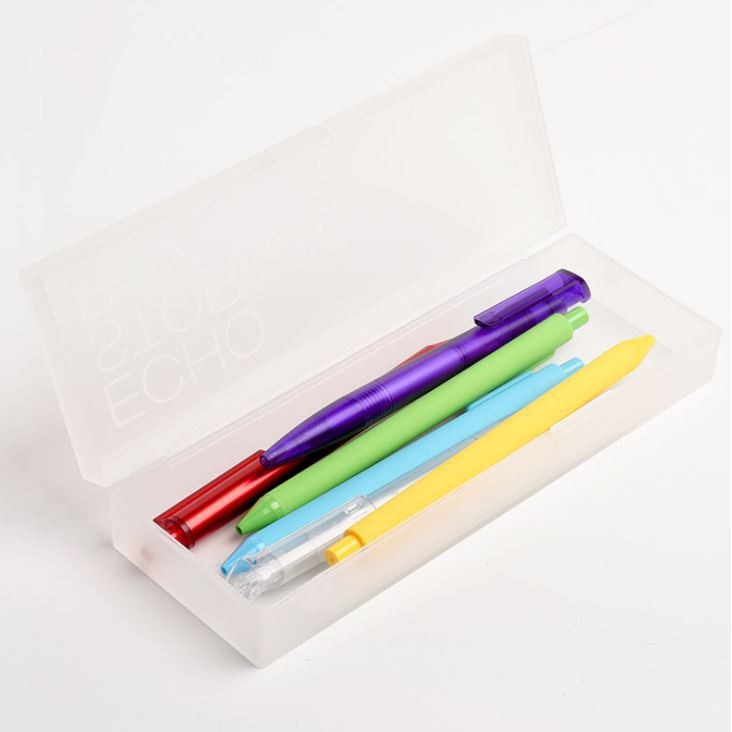 Hộp bút plastic KACO Echo màu tùy chọn