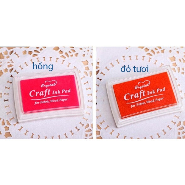 Hộp mực đóng dấu ( 15 màu tự chọn)