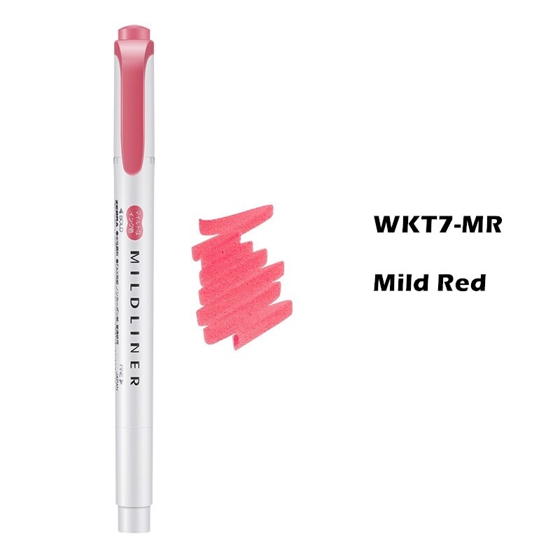 Bút đánh dấu 2 đầu ZEBRA Mildliner Nhật Bản ( cây lẻ)