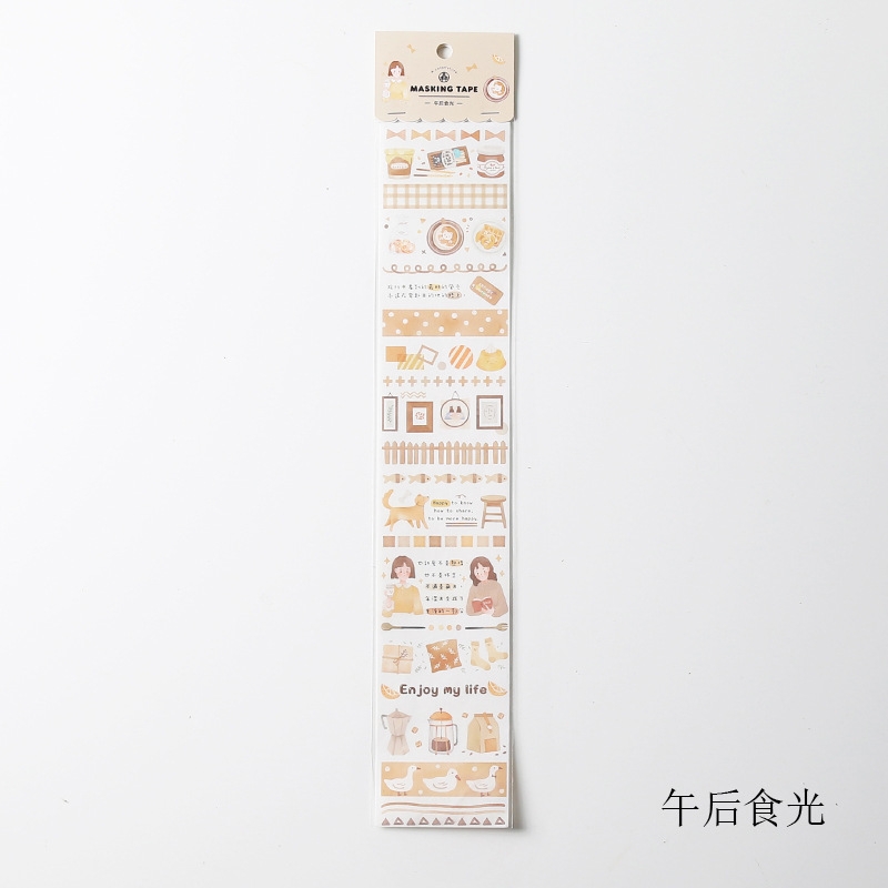 Sticker Masking trang trí đáng yêu, 65x350mm
