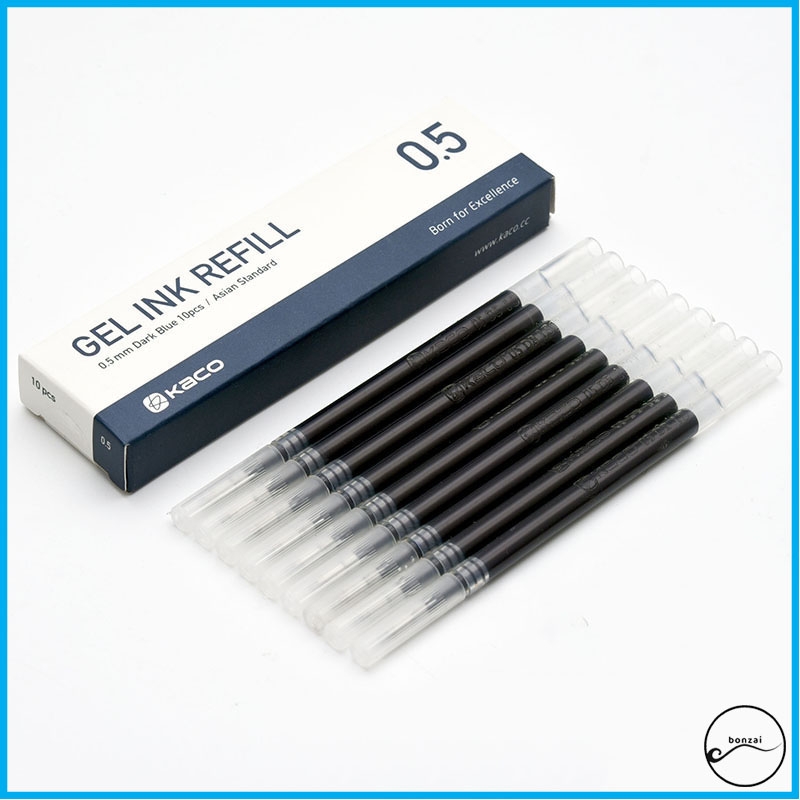 Bút gel KACO PURE mực đen (cây lẻ)