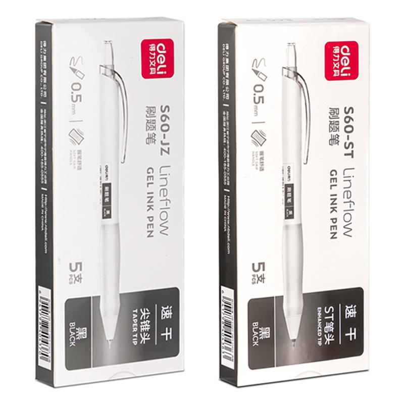 Bộ bút Deli Nguyên Hộp các loai A057B, Deli S60, Deli S101, A575.