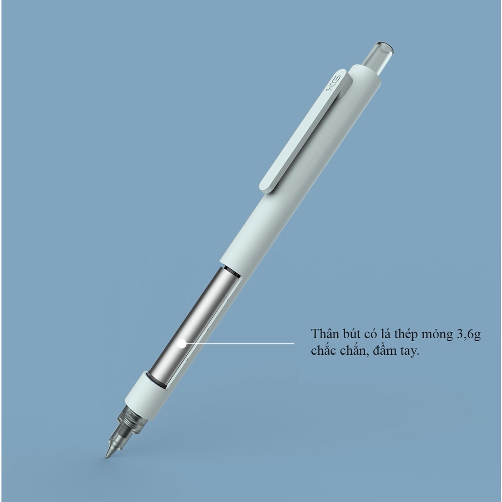 Bộ 3 bút Kaco Rocket món quà của biển mực đen ngòi 0,5mm (Hàng Chính Hãng)