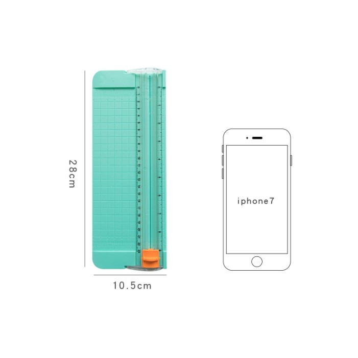 Bàn cắt giấy mini khổ A4 - 28 cm tiện lợi.