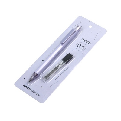 Bút chì KACO Turbo nhiều màu sắc có kèm hộp ngòi HB 0,5mm