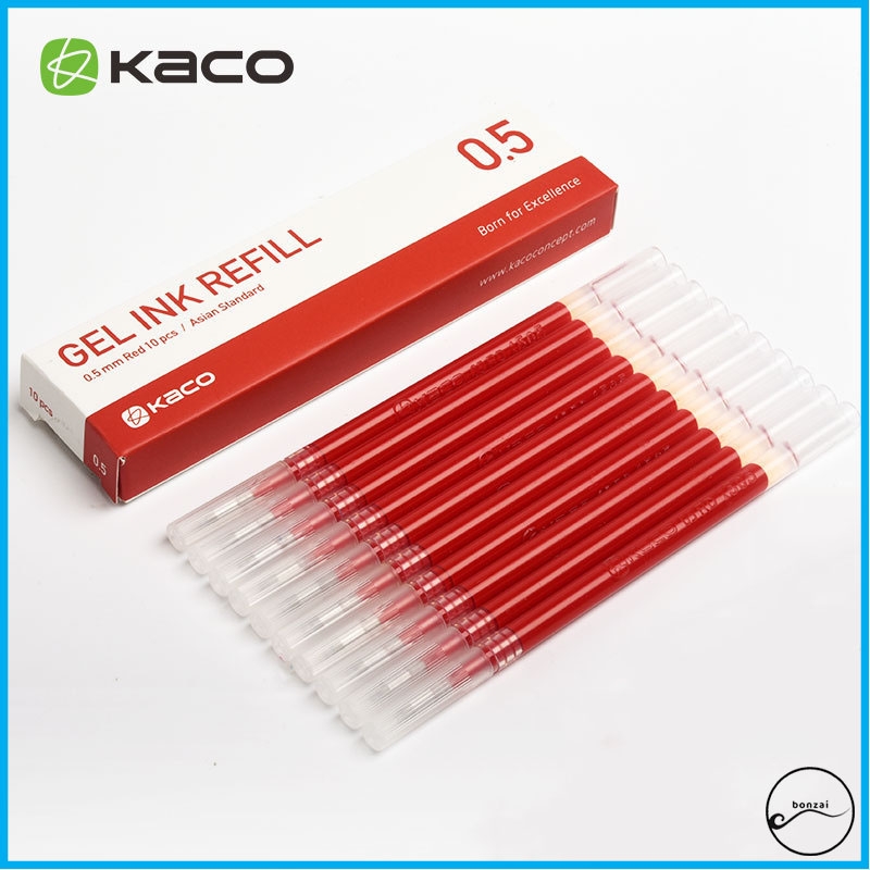 Bút gel KACO PURE mực đen (cây lẻ)
