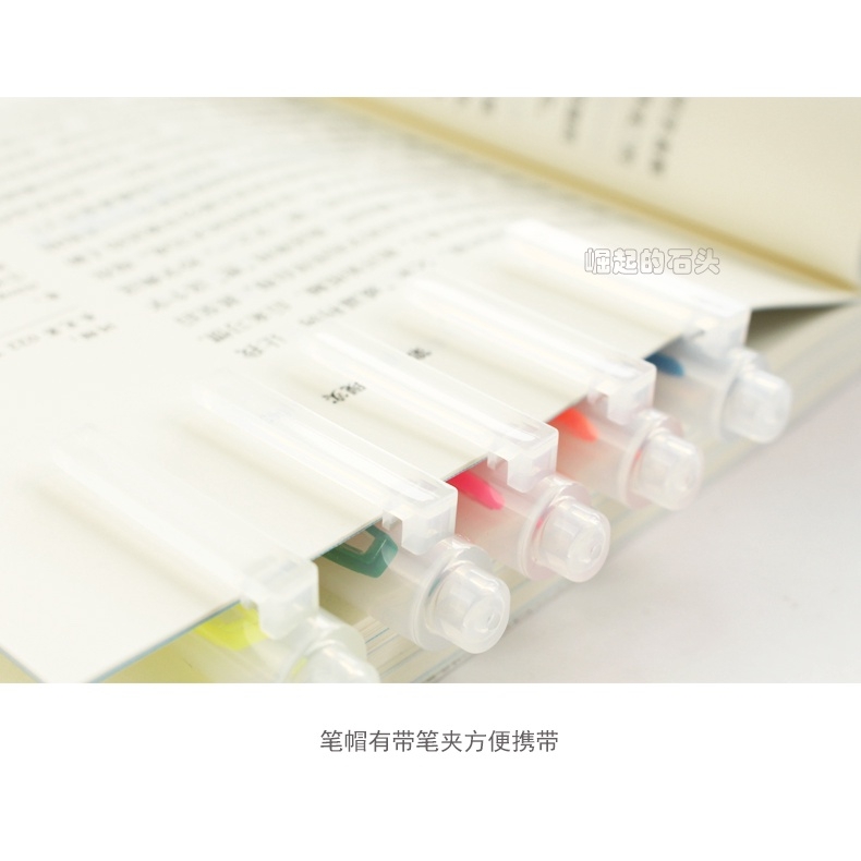 Bút highlight, bút đánh đấu 2 đầu MUJI (Hàng chính hãng)