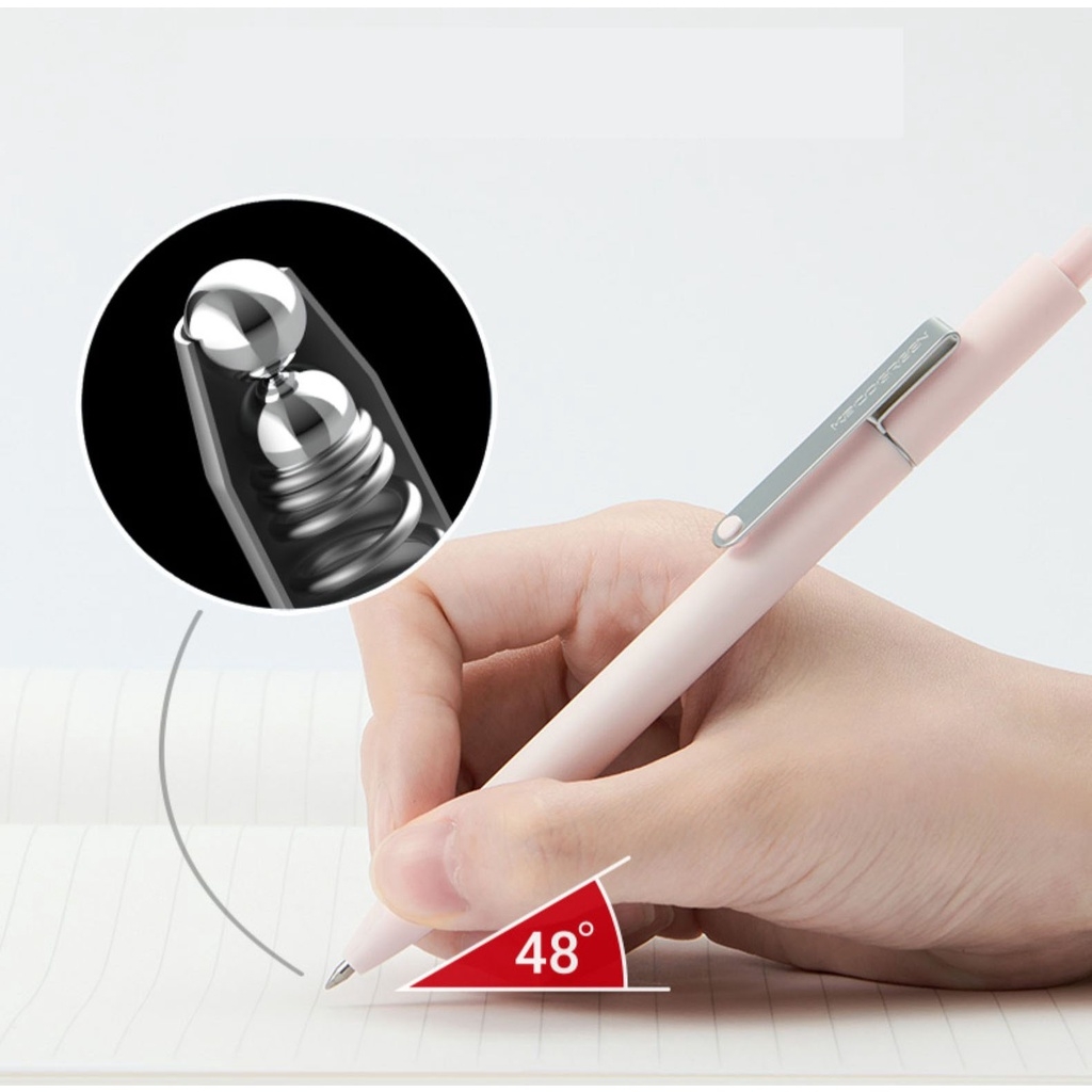 Bút gel Kaco Midot cao cấp màu pastel ngòi 0,5mm.