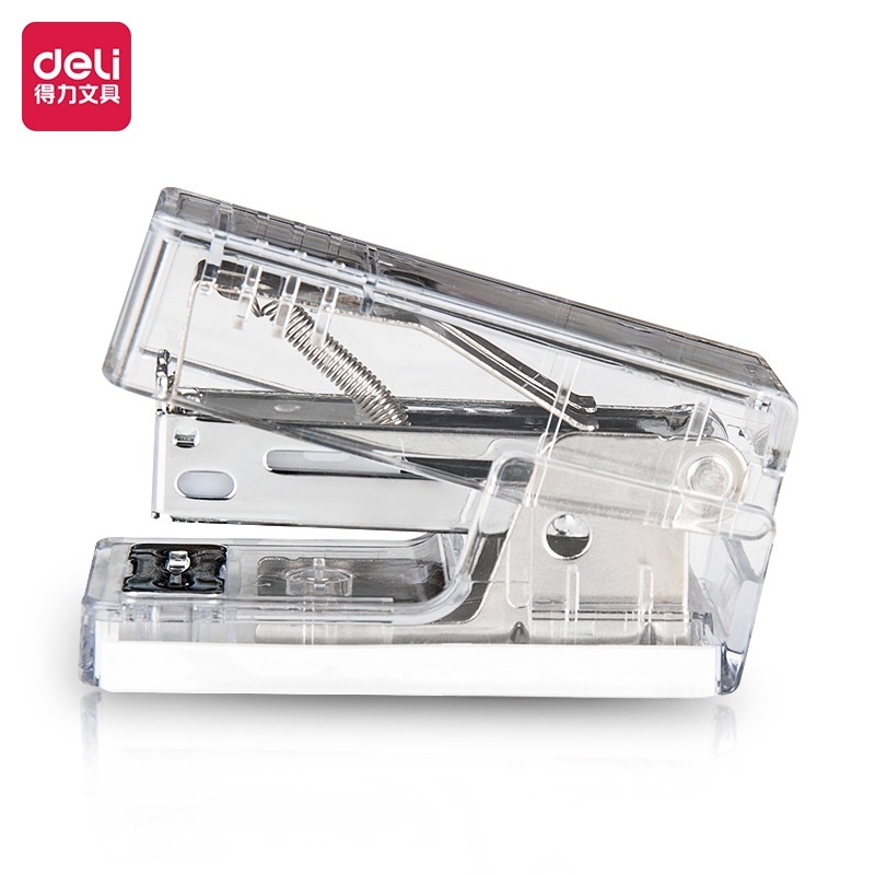 Dập ghim mini 12 trang Nusign - Kèm 1 hộp ghim Nusign loại 24/6 - NS083F