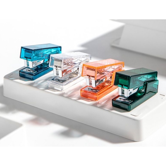 Dập ghim mini 12 trang Nusign - Kèm 1 hộp ghim Nusign loại 24/6 - NS083F