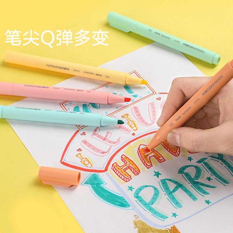 Bộ 5 bút Highlight Kaco Pastel ( 2 lựa chọn )