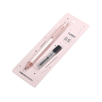 Bút chì KACO Turbo nhiều màu sắc có kèm hộp ngòi HB 0,5mm