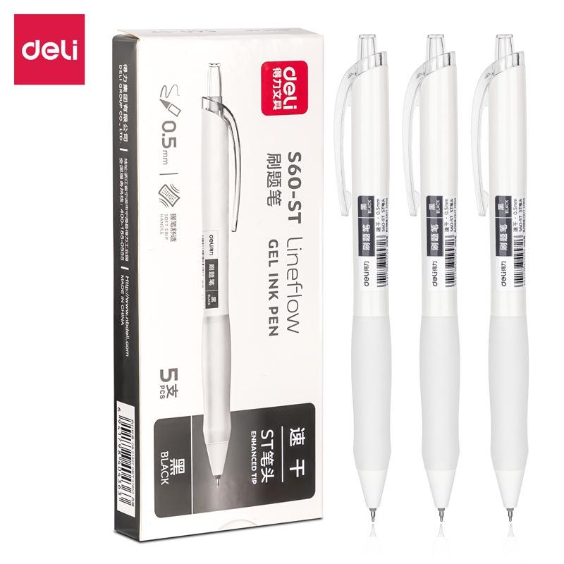 Bộ bút Deli Nguyên Hộp các loai A057B, Deli S60, Deli S101, A575.