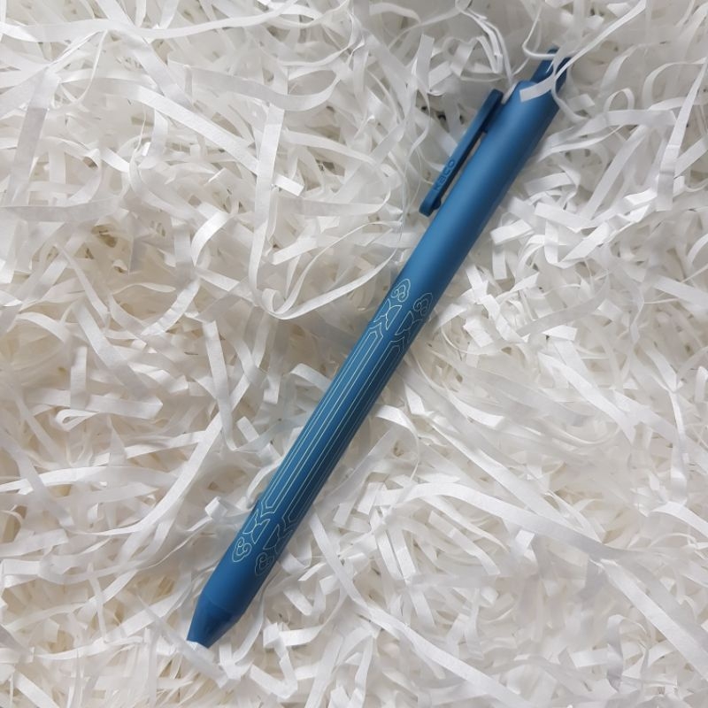 Bút gel KACO lẻ cao cấp mực màu ngòi 0.5mm, thân bút có họa tiết nền văn hóa (Hàng chính hãng)
