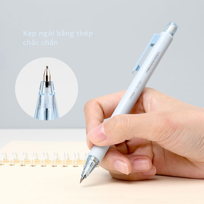 Bút chì KACO Turbo nhiều màu sắc có kèm hộp ngòi HB 0,5mm