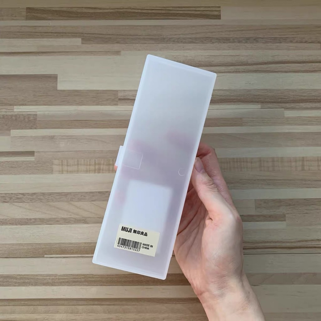 Hộp bút Muji 3 lựa chọn (Hàng chính hãng)