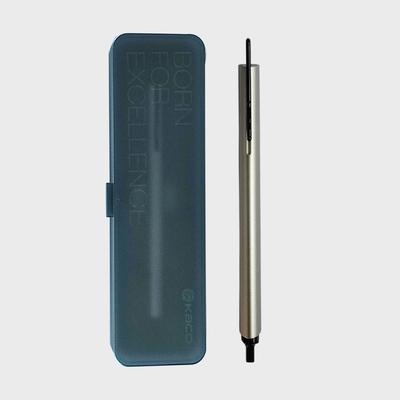 Bút gel KACO KLIP kim loại có kèm box màu đen (Hàng chính hãng)