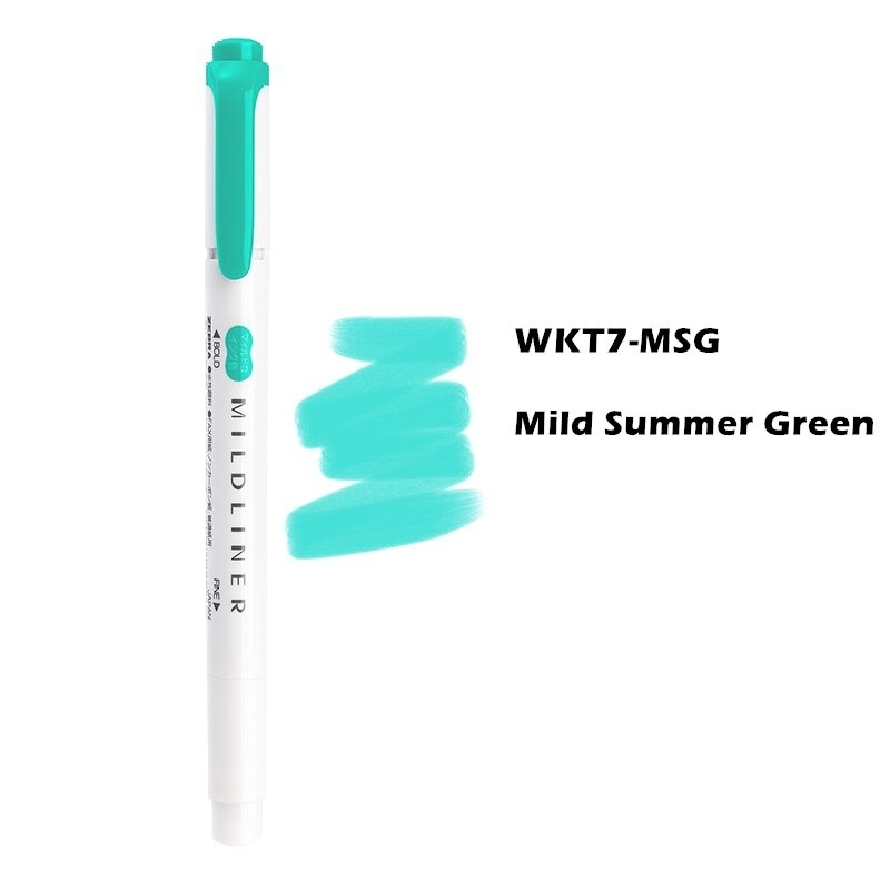 Bút đánh dấu 2 đầu ZEBRA Mildliner Nhật Bản ( cây lẻ)