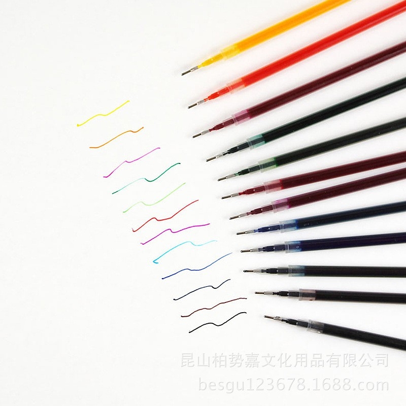 Ruột bút gel BESGU thay thế cho loại nắp kéo