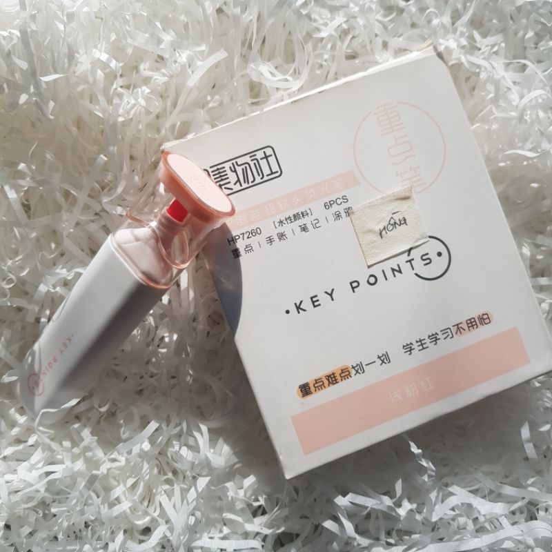 Bút Highlight Key Points màu sắc Pastel đáng yêu (cây lẻ).