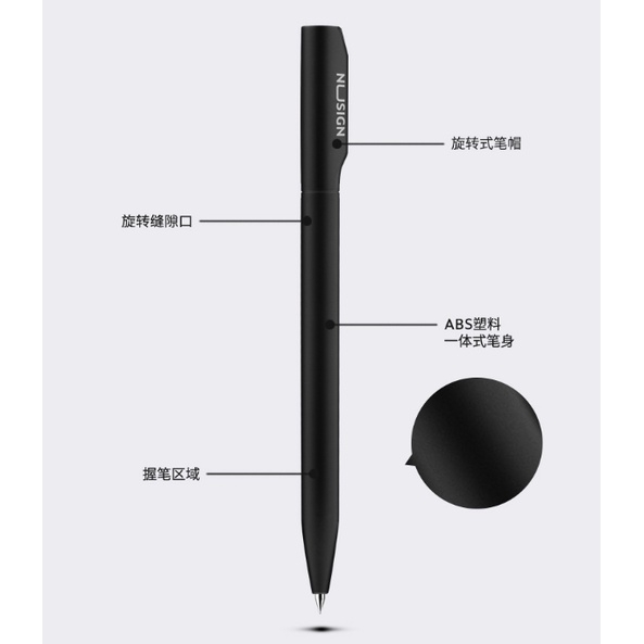 Bút bi gel Nusign cao cấp mã NS552