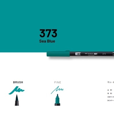 Bút Cọ TOMBOW ABT Dual Brush Pens tone Xanh Thiên Nhiên