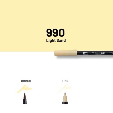 Bút Cọ TOMBOW ABT Dual Brush Pens Tone Hồng Đất