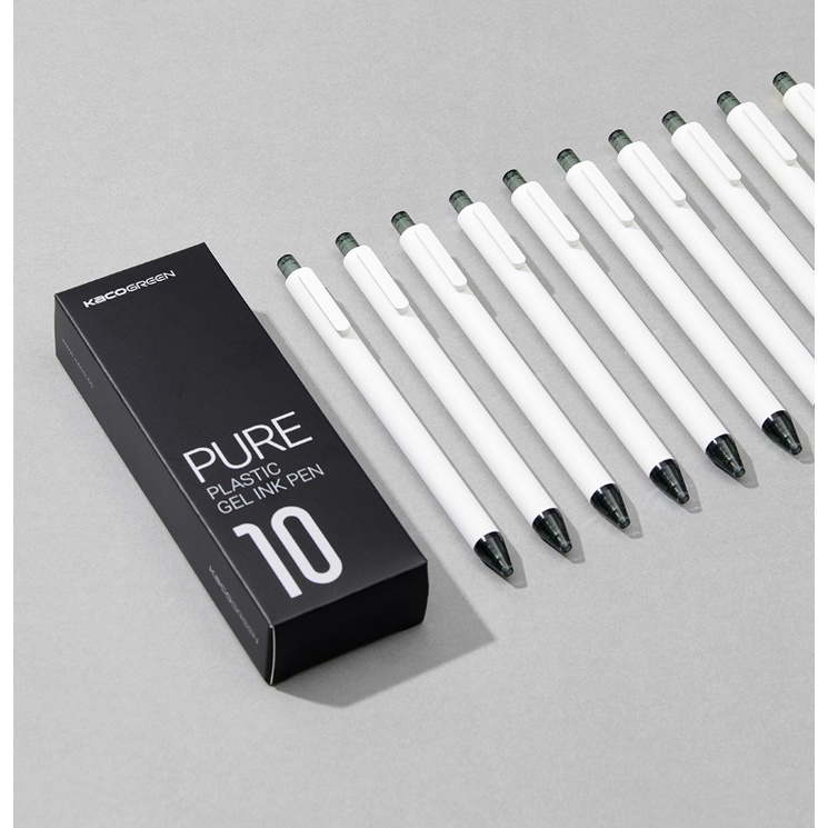 Ruột lẻ bút gel Kaco Pure ngòi 0,5mm chính hãng.