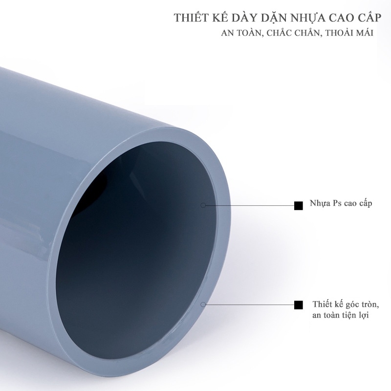 Ống đựng bút Nusign Deli Cao Cấp mã NS023 (Hàng Chính Hãng)