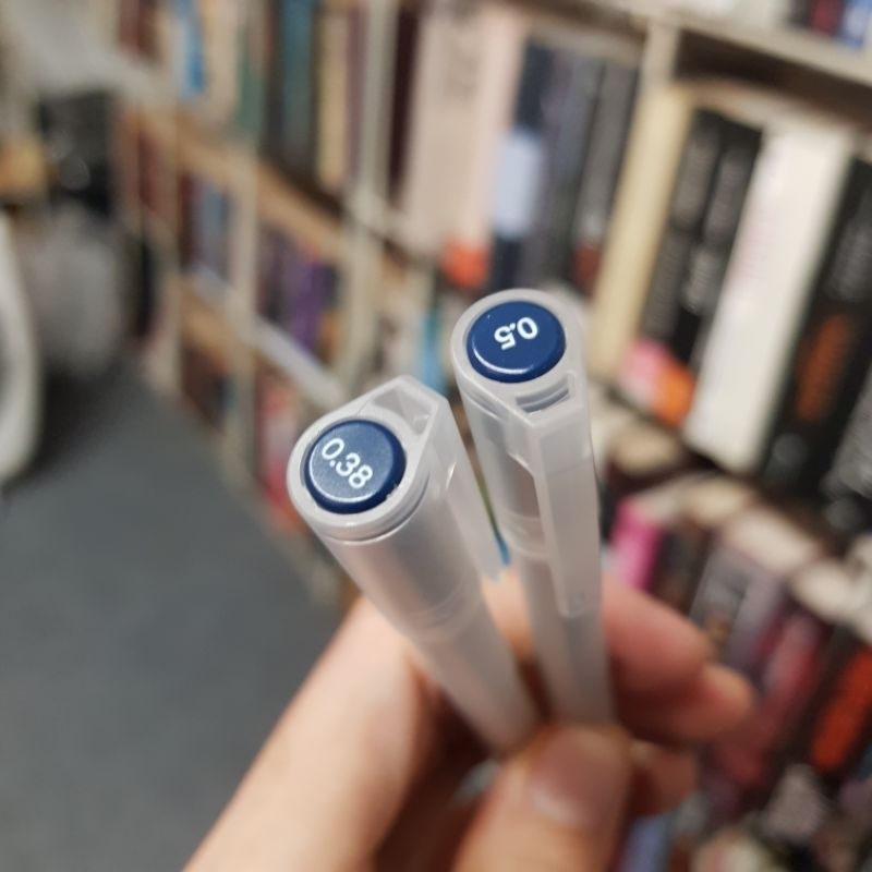 Bút gel MUJI cây lẻ loại có nắp (Hàng Chính Hãng)