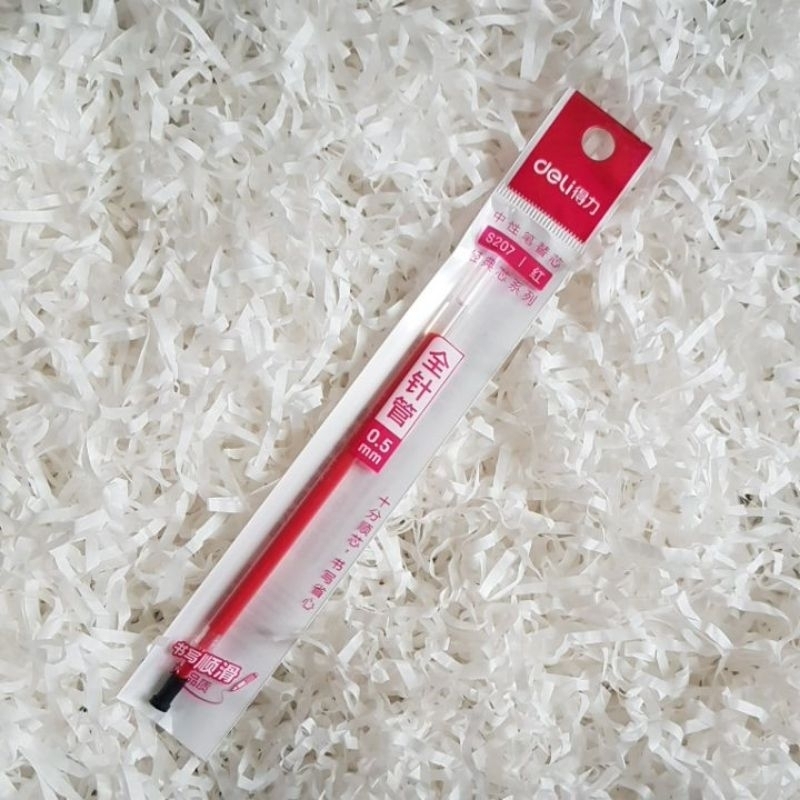 Bút gel Deli văn phòng sinh viên thiết kế đơn ngòi 0,5mm mực đen A117