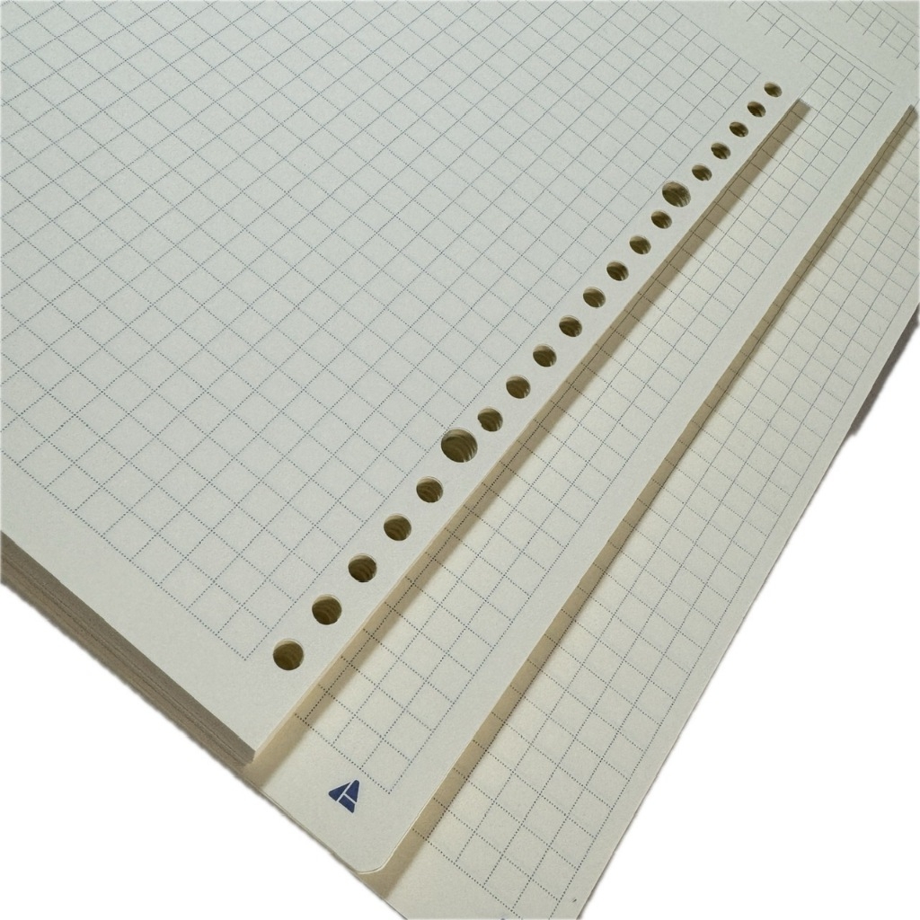 Ruột sổ còng giấy refill 20 26 30 lỗ A5 B5 A4 sổ Planner Bullet Journal