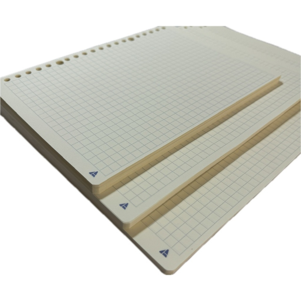Ruột sổ còng giấy refill 20 26 30 lỗ A5 B5 A4 sổ Planner Bullet Journal