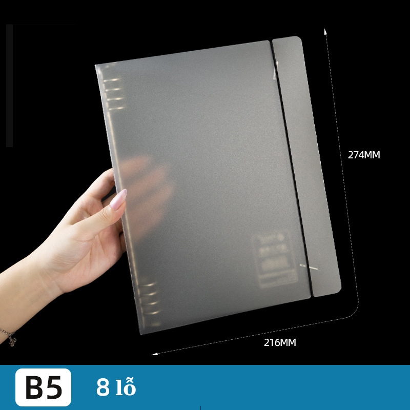 Bìa sổ còng bìa cứng A4/30 lỗ, A5/20 lỗ, B5/26 lỗ
